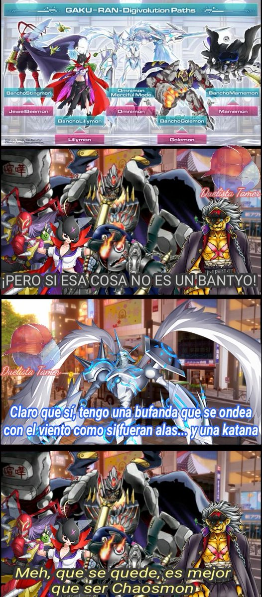 Buen, al menos es un #Digimon que no generara bugs con solo existir, ¿cierto? 
¿Que dicen <a href="/ArchivosDeIzzy_/">Los Archivos de Izzy</a> <a href="/ElSotanoDeTJ/">El sotano de TeslaJellymon</a> <a href="/Sebas84671330/">⚠️ Cyn Eliot ⚠️</a> , sirve de candidato a Bantyo?