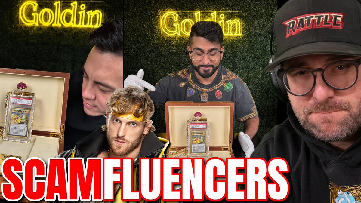 New Video! Why Are People Promoting Logan Paul's PSA 10 Illustrator SCAM?
youtu.be/vvirRcaX_3M