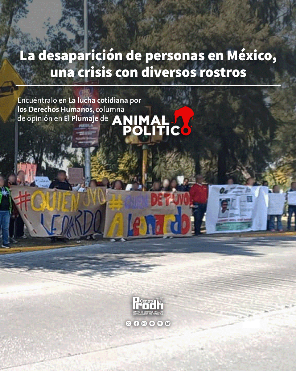 #ParaLeer | El reciente caso de Leonardo Escobar dejó al descubierto varios pendientes de las políticas de búsqueda: la #GuardiaNacional continúa sin cumplir con el Registro Nacional de Detenciones, la falta de coordinación entre las instituciones de búsqueda e investigación y