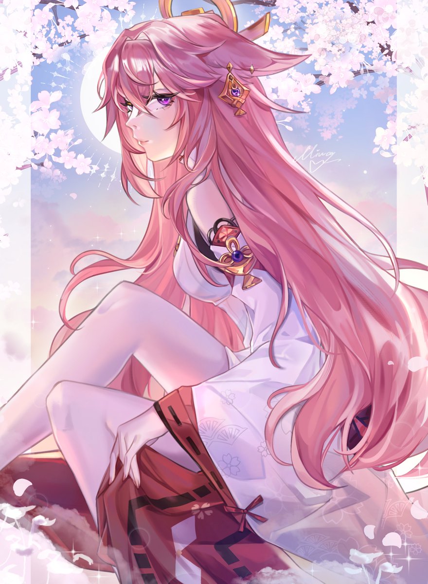 Sakura Miko 🌸
#Yaemiko #GenshinImpact