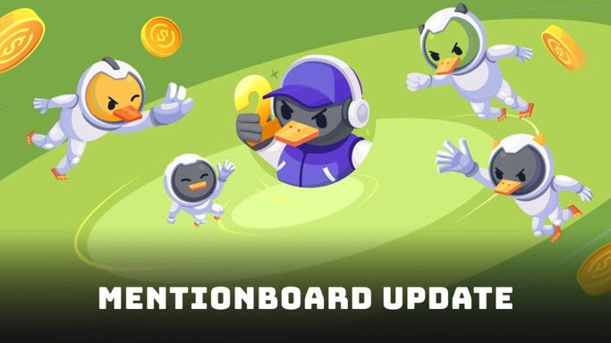 Check out Duel Duck <a href="/duel_duck/">Duel Duck</a> 

It’s a Web3-native prediction platform where users compete in yes/no duels

Earn rewards based on influence and engagement on the Mentionboard leaderboard! 🦆

🔥Climb the leaderboard with real engagement scores.

👉 join: duelduck.com/mentionboard/