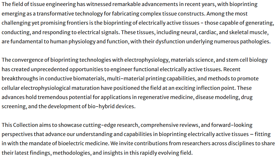 Bioelectronic Medicine - Journal tweet media