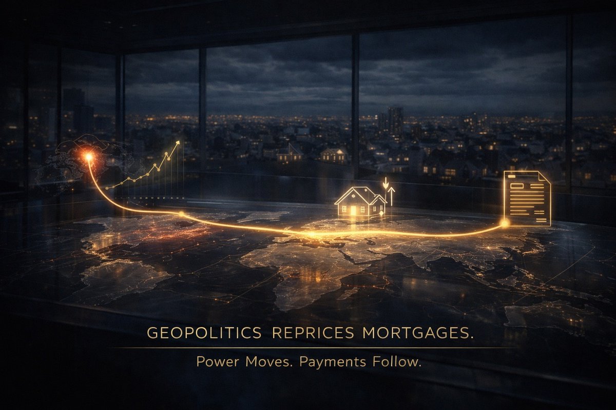NKDAdvisory's tweet photo. The Greenland crisis didn’t just move markets.
It moved mortgage rates.

Geopolitics now lives inside your financing.

DM “TRANSMISSION.”

🔗 Explore more insights: https://t.co/Wo1vfjW3tw

#NKDAdvisory #MacroRisk https://t.co/8S4E83VtJf