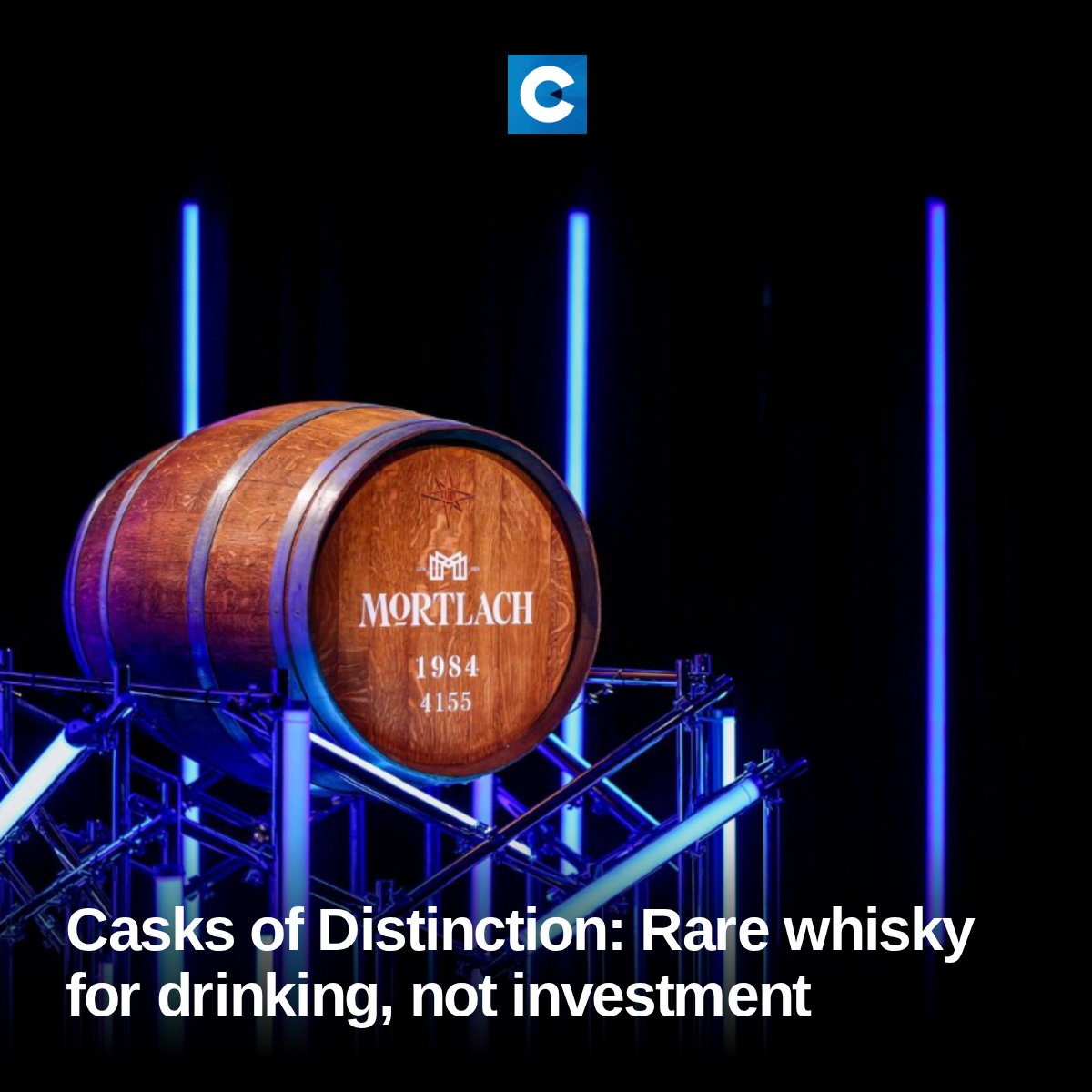 CityAM's tweet image. 🍷🚨 Limited Edition Alert! Discover the allure of Mortlach 1984, featured in Casks of Distinction! Don’t miss out! #RareWhisky #CollectorItem