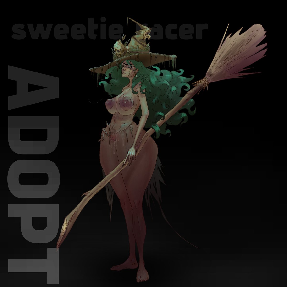 lucky_tray's tweet photo. NEW ADOPT: Sweaty Racer  

Could you tell me how many percent of the clothes should be on the character?  

BIDS HERE: https://t.co/aeUOFs3dT2... 

#characterdesign #adoptable #fantasycharacter #adoptableauction #witch #characterconcept #OC #digitalpainting #sale #NoAI #nsfw https://t.co/0ziHyEZuMB