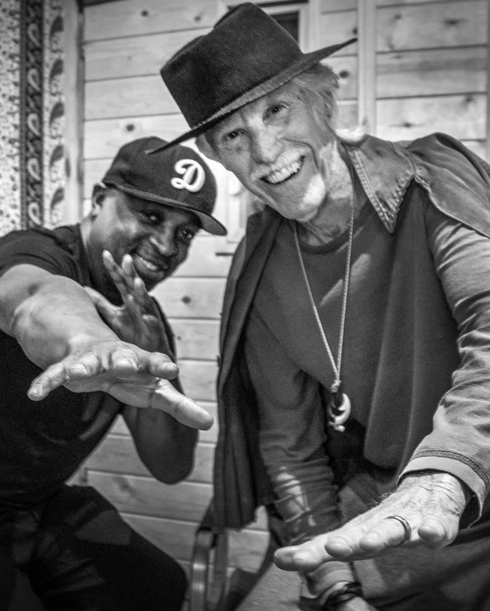 Public Enemy’s Chuck D (<a href="/MrChuckD/">Chuck D</a>) and The Doors’ John Densmore team up as doPE.

The two first crossed paths on a Record Store Day panel in 2014. About a year later, John received an email from Chuck that simply read: “You’ve got the beats, I’ve got the rhymes, let’s make doPE.”