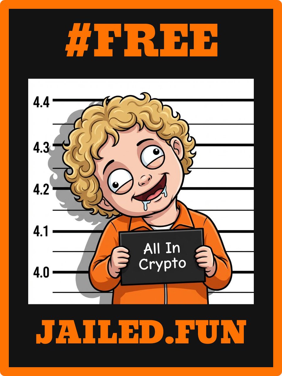 allincrypto__'s tweet photo. i got life sentence 😭💀

moving into @Jaileddotfun soon https://t.co/nTVqFsokYk