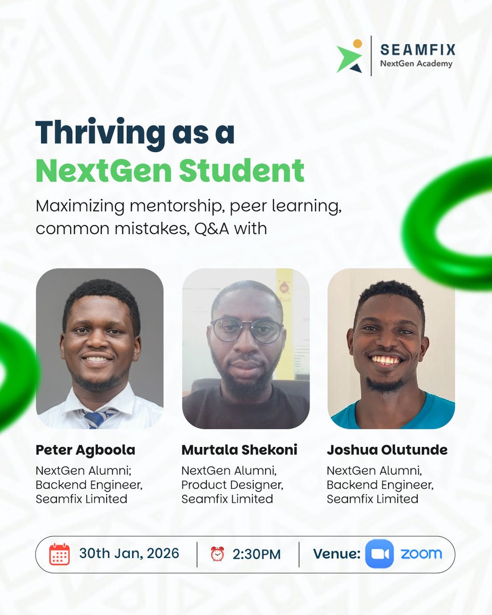 Seamfix Foundation tweet media