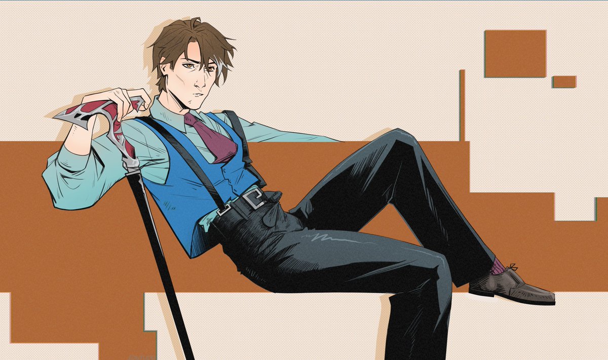 my grandpa can't be that stylish✨ #weltyang #hsr