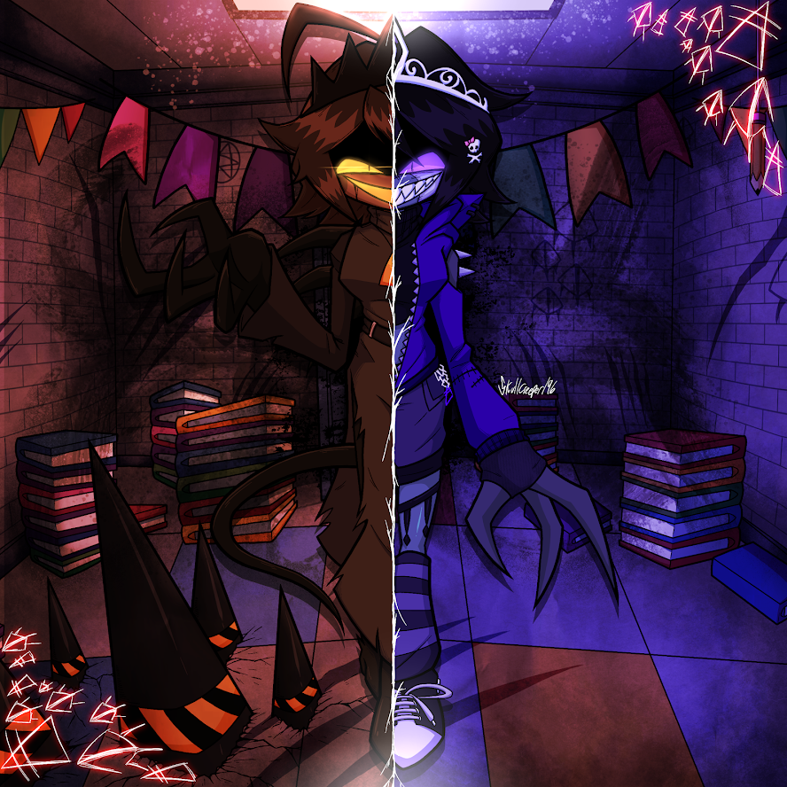 196Skullcreeper's tweet photo. I couldn't decide doing only one of them since I like them both equally so why not draw them together! :D
#FPE #fundamentalpapereducation #fundamentalpaperdangerAU #Alice #FPES https://t.co/XnMMXVoNDu