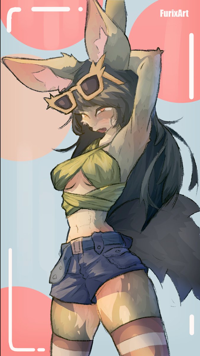 FurixArt's tweet photo. Do u miss warm weather? 
#Furry #FurryArt #FurryCommunity #Art #CuteArt https://t.co/WxxdQAJAEx