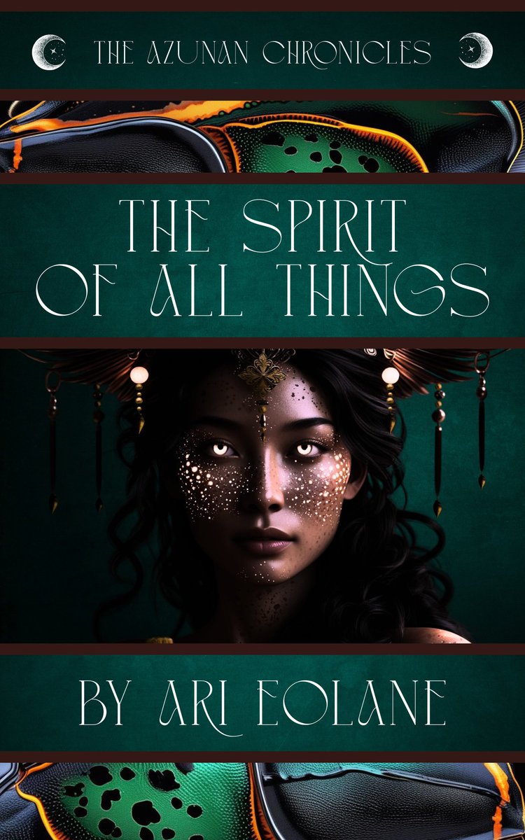 AriEolane's tweet photo. @Poetryman551 Book cover art complete!

Meet Jeylee - a very important character from my upcoming #paranormal #scifi #novel  'The Spirit of All Things'

#Alien race: azunan
#Evolutionary ancestors: humans

This image took longer to create than you'd think.
#proud

#WIP https://t.co/XXocbXZ957