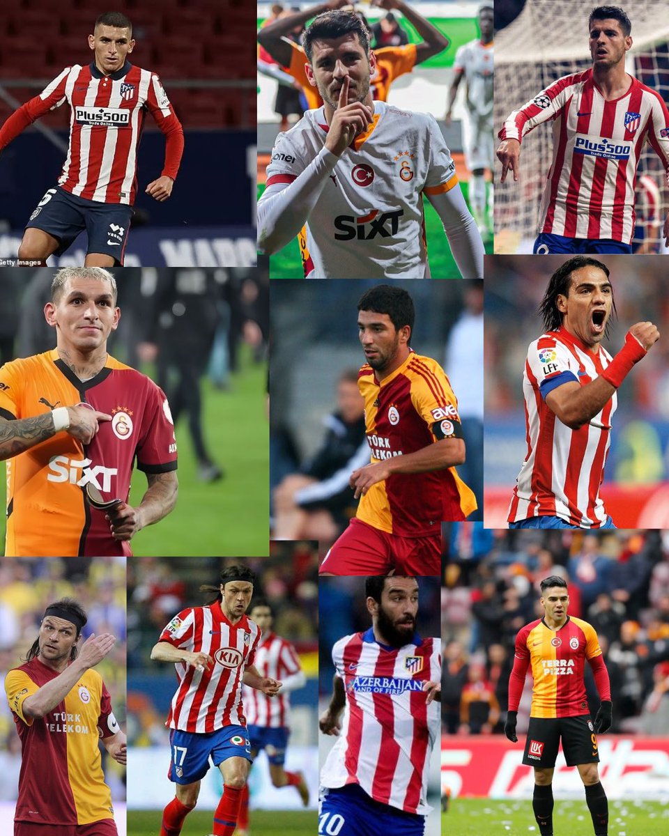 ⏳ Galatasaray – Atlético Madrid maçının başlamasına 2 saat kaldı!

Gelin bugüne kadar hem Galatasaray hem Atlético Madrid forması giymiş bazı futbolculara bakalım 👇

🔴🟡 Lucas Torreira
🔴🟡 Radamel Falcao
🔴🟡 Arda Turan
🔴🟡 Álvaro Morata
🔴🟡 Tomas Ujfalusi

#GSATM #UCL