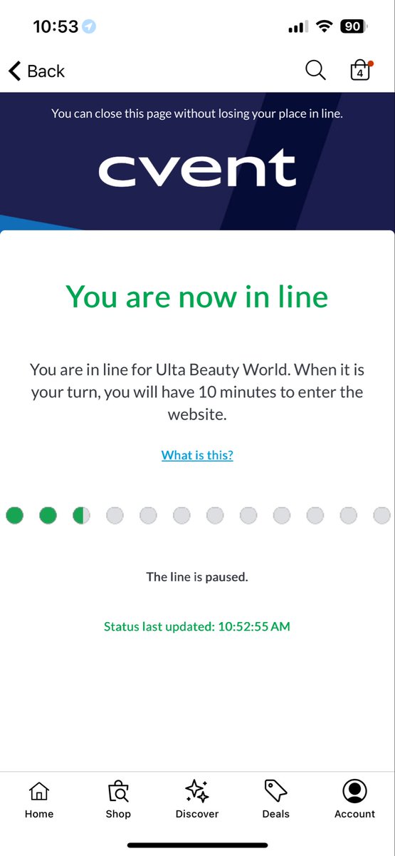 nikiswrldd's tweet photo. Yall what does this mean this line is paused … IM SICK TO MY MOTHERFRICKIN TUMMMY  #ultabeautyworld https://t.co/HRzNRfYEbU