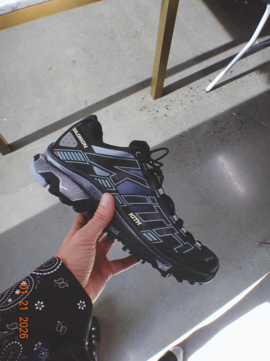 Kith x Salomon XT-4K 2026年春の新作が近日発売予定 【キス サロモン