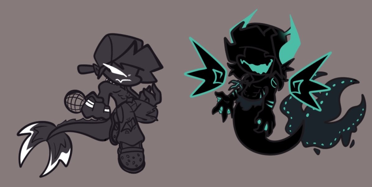 fnf_sea_sides's tweet photo. Hey, y'all know that one mod called FNF Corruption? 

Well, today is the mod's 5th anniversary so here's a couple of Corruption concepts that were made last year that we haven't revealed yet to celebrate!

A 🧵

#fnf #fridaynightfunkin #fnfcorruption
#fridaynightfunkinevilmod https://t.co/kph0kUmWeM