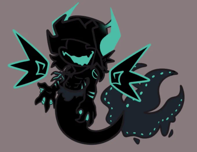 Insane BF / Troy design (you might know this guy from Funkin' Corruption Insanity)