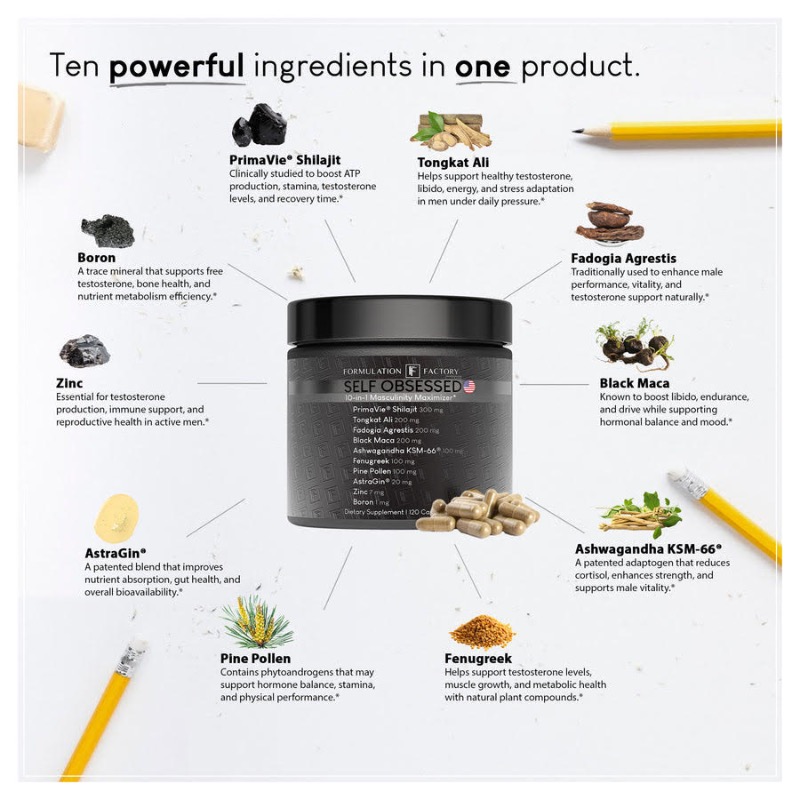 HumanUpgrade_'s tweet photo. Not all testosterone boost is guesswork.

Tongkat Ali is studied for stress-related testosterone support.

Shilajit has research linking it to higher testosterone and vitality.

That’s why this combo makes science sense.

See details ↓