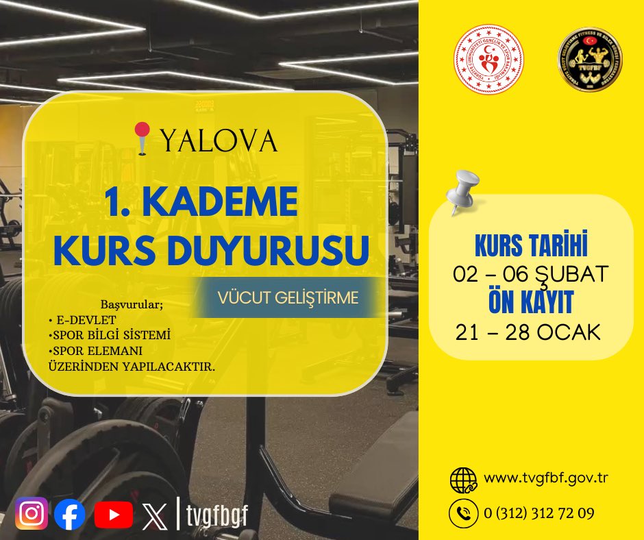 Vücut Geliştirme Fitness ve Bilek Güreşi Fed. tweet media