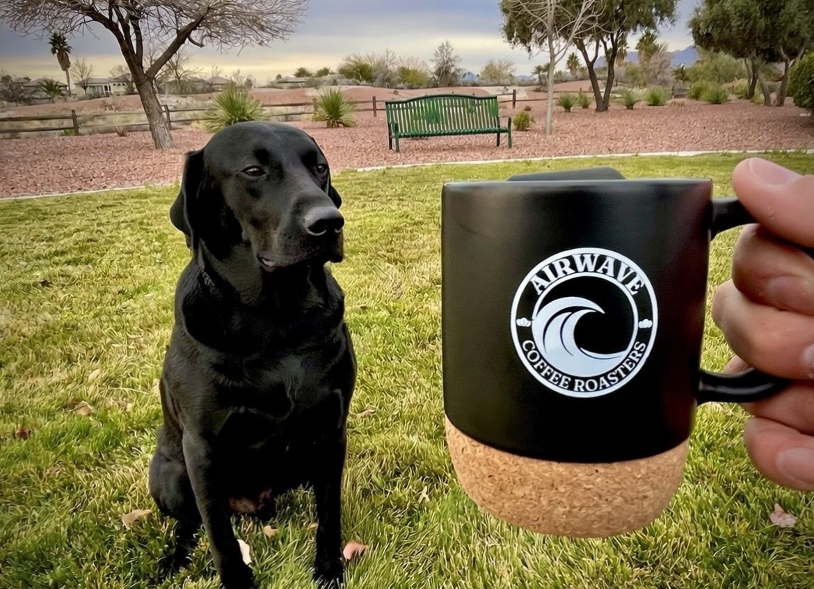 airwavecoffee's tweet photo. Good morning! ☀️☕
Stetson the lab is supervising my first brew with his classic stare. Fresh Airwave coffee, desert views, and a loyal pup—perfect start!
Hope yours is great too. Grab a mug and let’s go! ☕️🐕🦺
#GoodMorning #CoffeeAndDogs #AirwaveCoffee https://t.co/XhgxWlpRYe