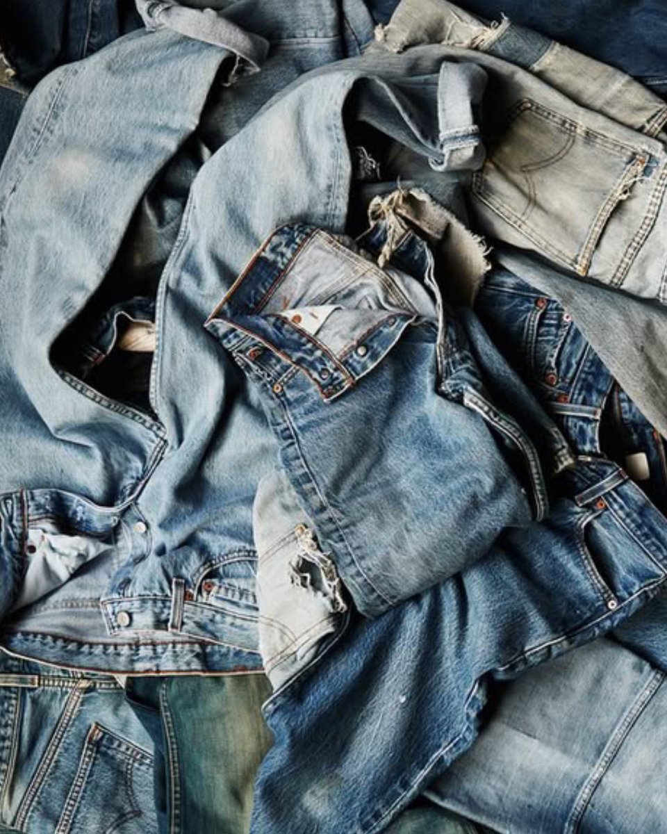 MuddStyle's tweet image. Denim on denim on denim ...