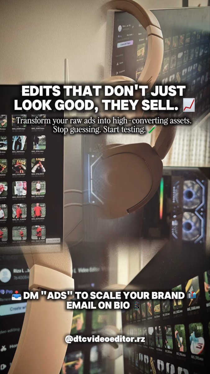 Riza | DTC & Ecomm Video Editor tweet media