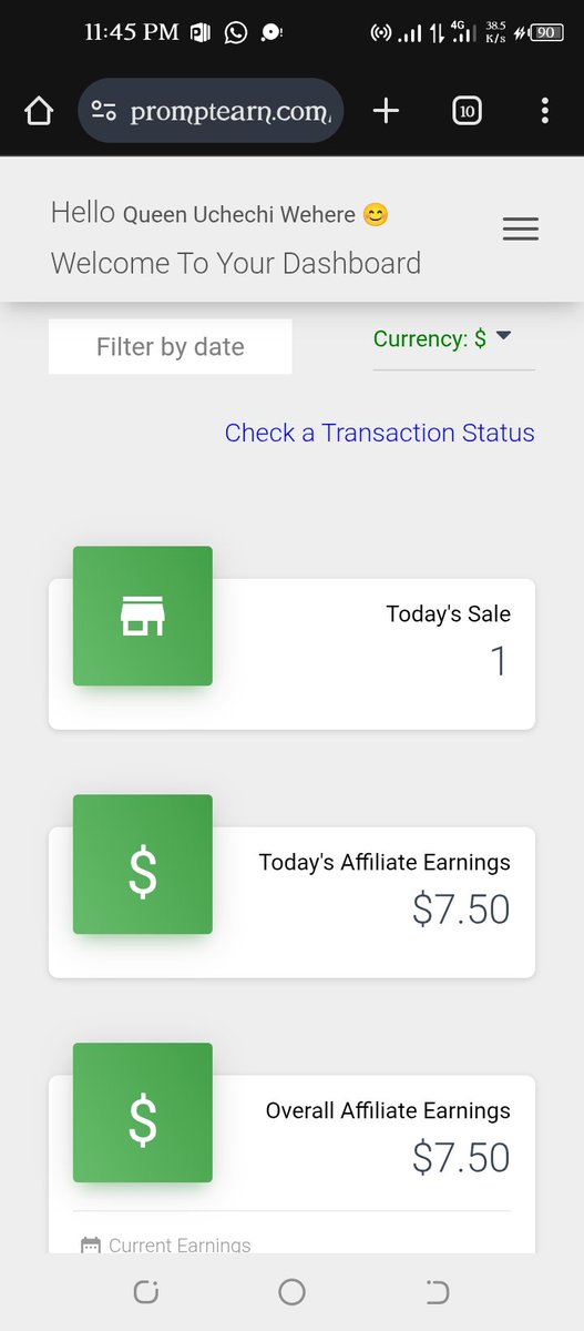 Queengenius19's tweet photo. I joined this AIM Course affiliate marketing training , through coach Favour who enlightened participants on Facebook Webinar.
    I studied the AIM course videos which were made available diligently, implementing the rules of the program and I was able to make a sale. https://t.co/WwaN15Pack