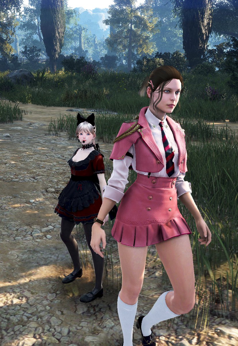 geum_su_lang's tweet image. #검은사막 #黒い砂漠 #BlackDesert 10년이 넘은 게임이면 npc 외형도 좀 신경 써야 하지 않을까 싶어요. 지나가는 npc 라고 해도 옛날 npc의 머리만 떼서 헤어를 고쳐 다른 몸통에 붙여 복붙하는 건... 좀 너무합니다. 
퀄리티가 낮은건 참을 수 있지만 무성의한 건 아니에요.