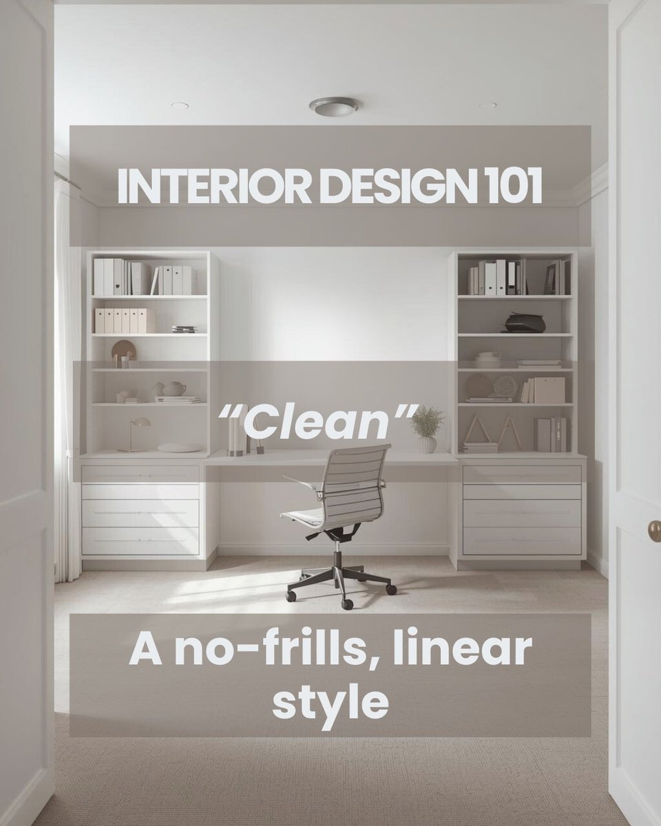 CarolACastle's tweet image. What does "Clean" mean in interior design? 🔎

Are you a fan of a clean style?

#interiordesigntips #interiordesigngoals #interiordesigninspo #moderninteriordesign #interiordesigntrends