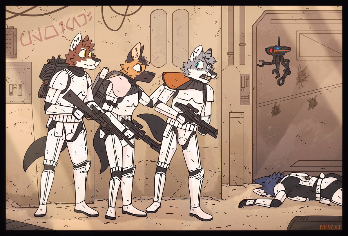 ART RAFFLE 🐺✨️🎁

Just the usual rules:

🌿 Follow

🌿 Like

🌿 Retweet

🌿 Praise the God Emperor of Wolpkind

🌿 Comment your ref/s here

Raffle ends on February 22!