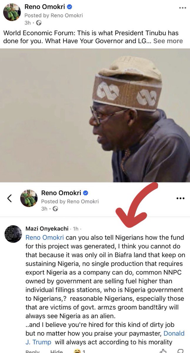 Dear Onyekachi,

Thank you for your feedback. While the Nigerian nation values the Southeast and holds her people in the highest esteem, it is wrong for you, Onyekachi, to claim that the Nigerian nation relies on Biafran oil. 

Abia, Anambra and Imo are much-loved and appreciated