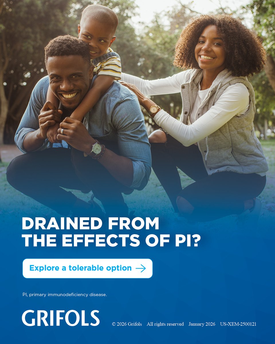 IgNS Sponsored Content: Whether you’re newly diagnosed with primary immunodeficiency disease (PI) or already on treatment, learn about immune globulin (IG) therapy options from Grifols, a proud silver sponsor of the IgNS Patient Guide to Ig Therapy. Visit bit.ly/4jDYJfo.