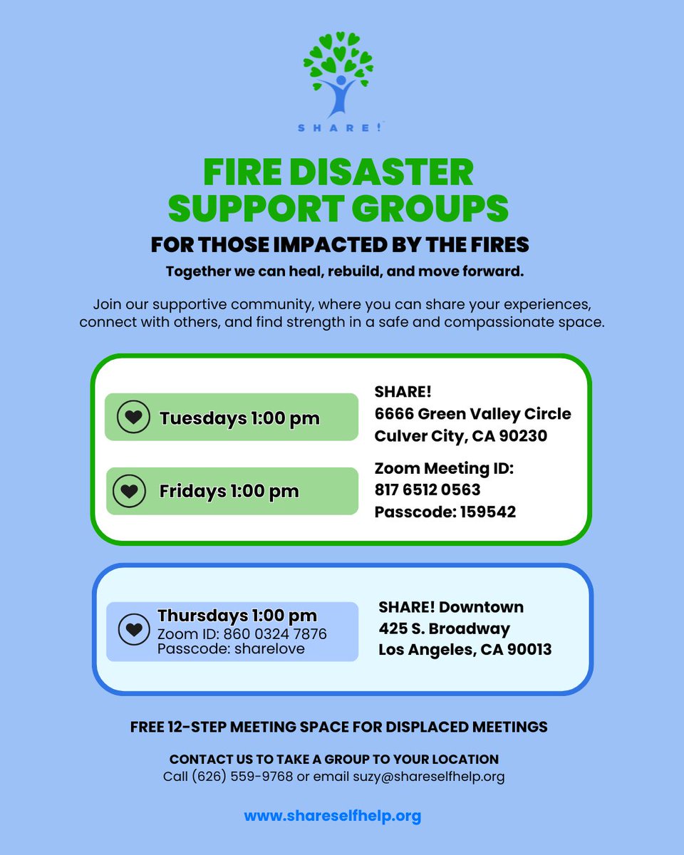 SHARE! Self-Help And Recovery Exchange tweet media