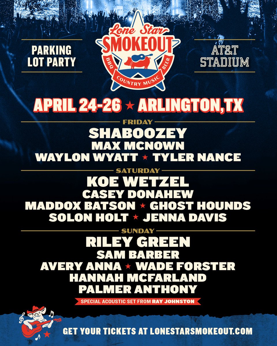 LoneSmokeout's tweet photo. 🚨 IT’S HERE🚨

Please welcome your Lone Star Smokeout 2026 lineup!

All tickets on sale at https://t.co/WPNfg15LhF https://t.co/u8X6RmAL7N
