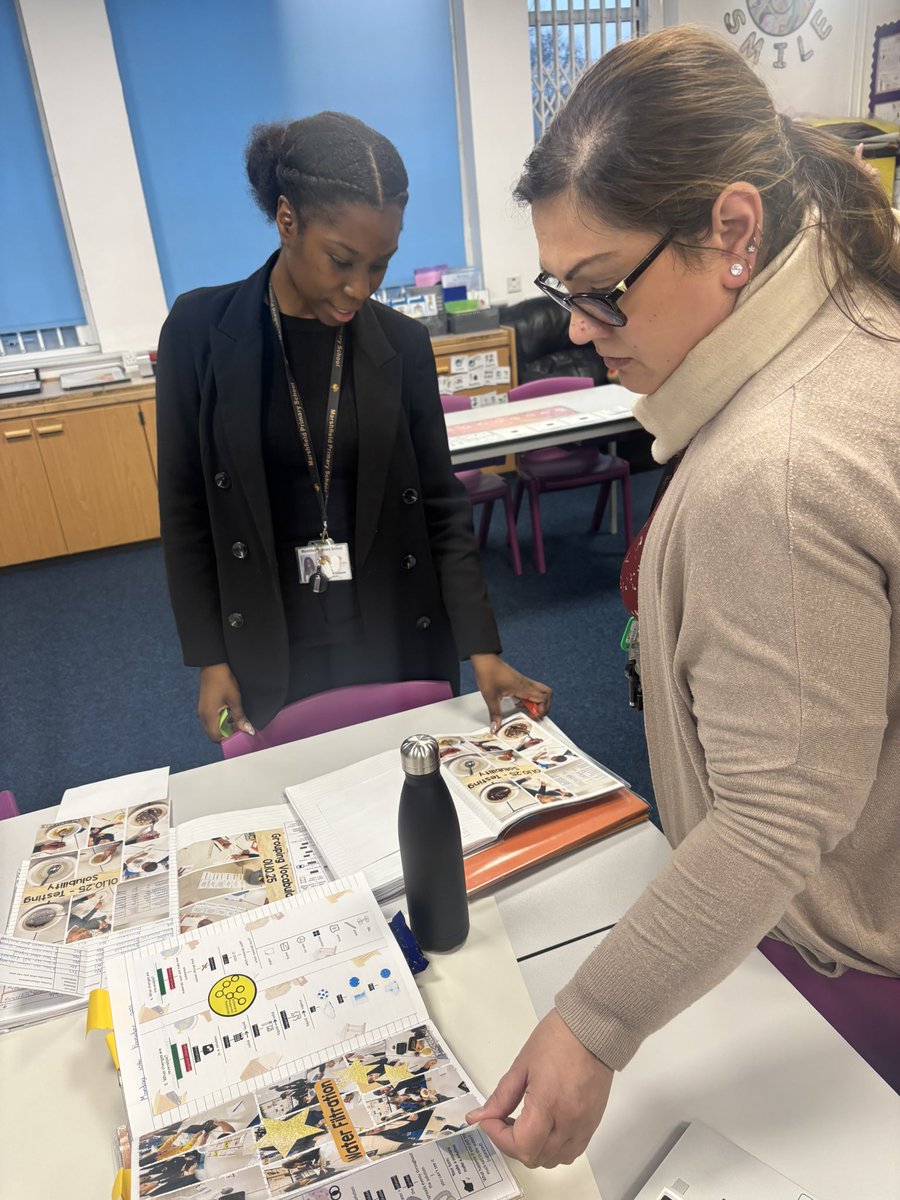 MarshfieldPS's tweet image. Sharing good practice in tonight’s Science Staff Meeting, outstanding examples of working scientifically evidenced within books! Collaboration at it’s finest #MPSScience #CarltonCurriculum