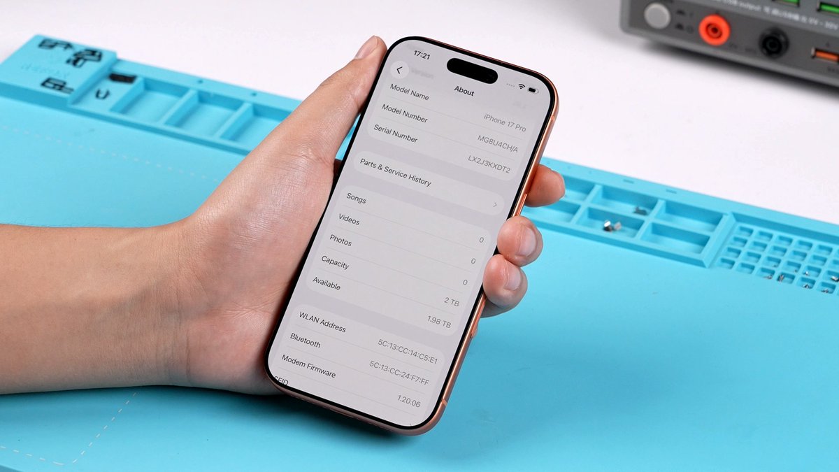 🔧 iPhone 17 Pro 2TB Upgrade attempt 💾
Installing a 2TB giant NAND on the 17 Pro motherboard
📺 New repair focus revealed on REWA YouTube