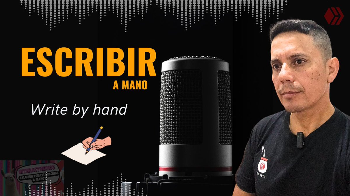 I can't remember the last time I wrote by hand.

Can you?

In the #Hive ecosystem and through <a href="/3speakes/">3speak.tv en español</a>, I share my thoughts.

You can too.

Check out Hive.io and see what we're doing in #Web3

<a href="/argentina_hive/">Hive Argentina</a> 

peakd.com/hive-161447/@p…