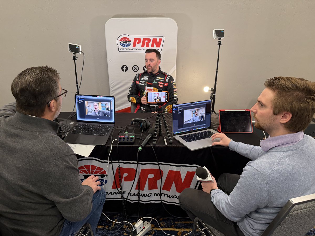PRNlive's tweet image. Day ✌️ of #NASCAR Production Days is rolling along!
