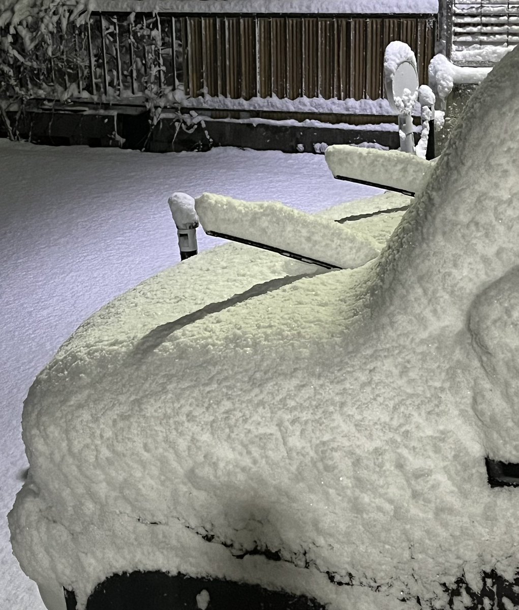 pcdrbit's tweet image. 滋賀の雪、今は降ってないが…