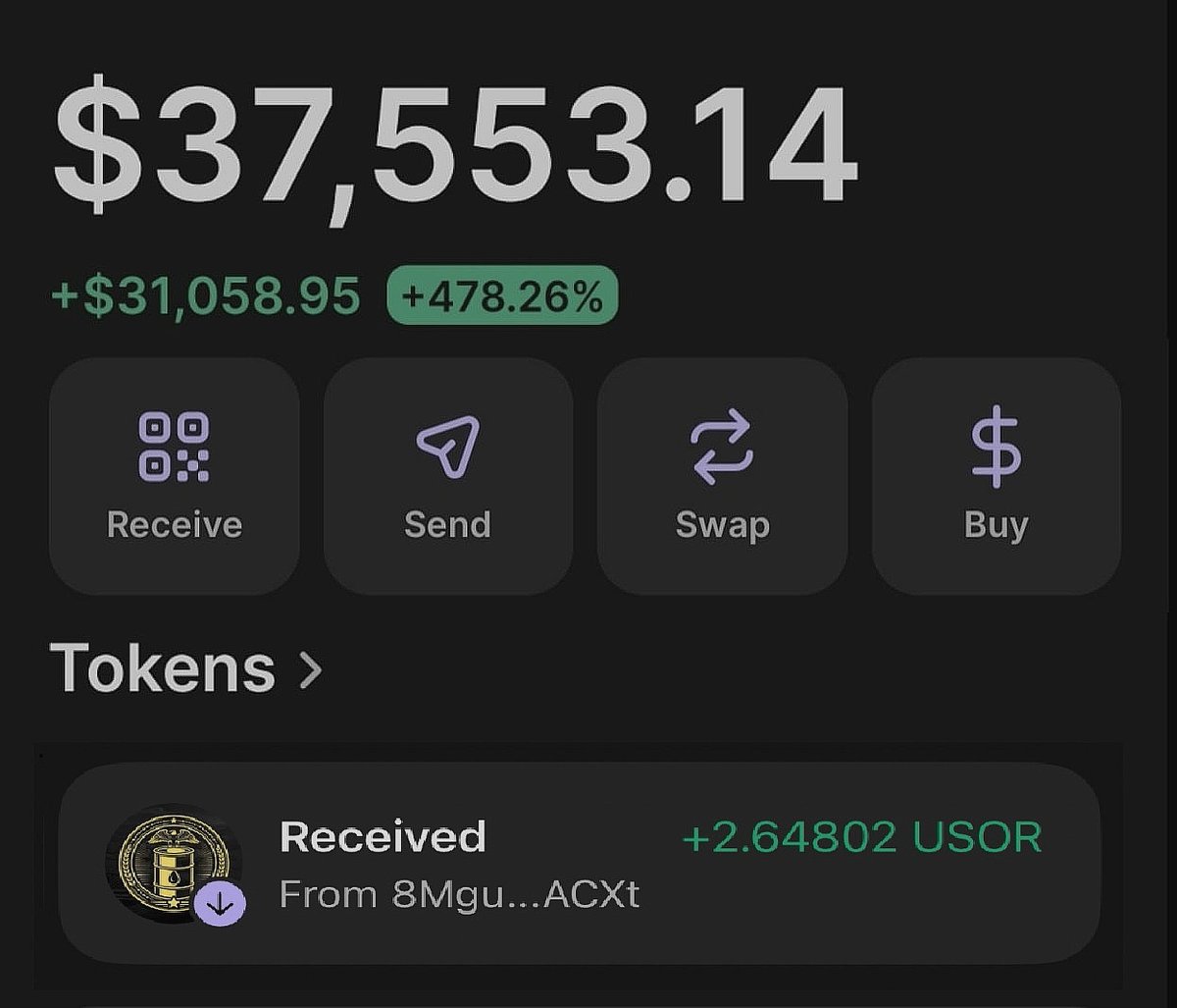 butwhy2859's tweet image. 💣 The USOR manifest is live now!
⏳ Limited-time claim, don’t miss your chance!
📲 Claim here: usor.x-coin.trade

💥 Results depend on your tier.
Already claimed, now waiting for the results report!

#USOR $USOR