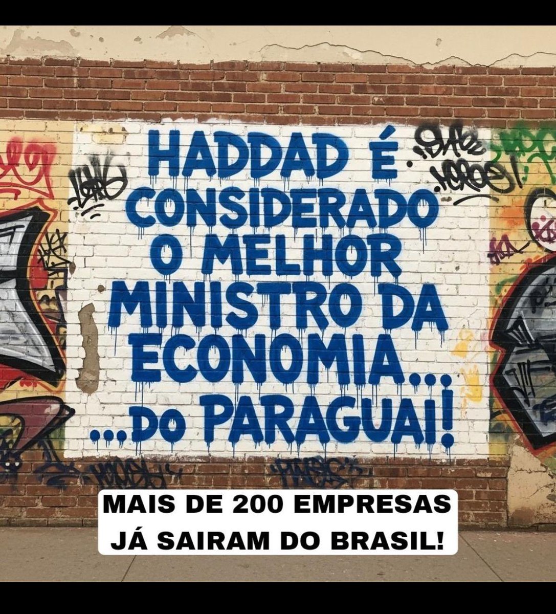 julialucydf's tweet image. Recorde de empresas declarando falências e recorde de migração de empresas para o Paraguai. Este é o resultado do governo Lula.