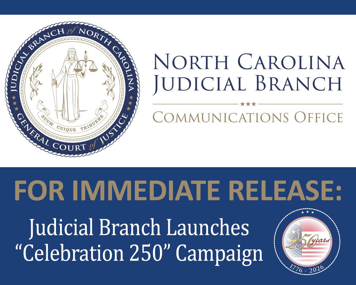 N.C. Judicial Branch tweet media