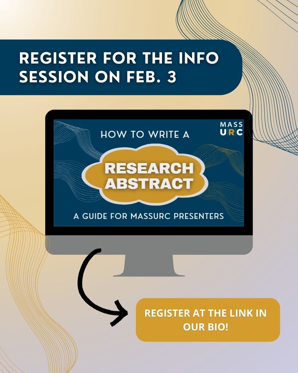 Massachusetts Undergraduate Research Conference tweet media