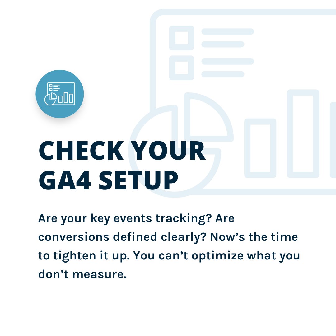 Time to give your tech stack a fresh start.

If your data’s messy, your strategy probably is too, so now’s a great moment to clean house behind the scenes.

Here are 3 quick things to tackle this month!