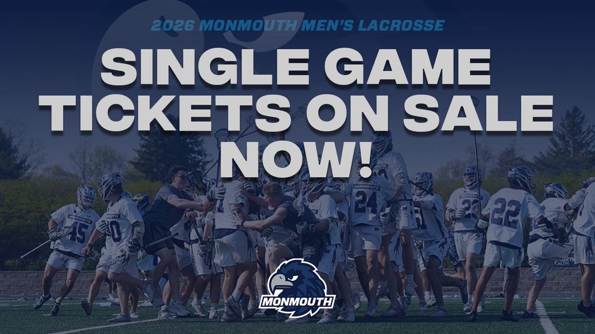Monmouth Men’s Lacrosse tweet media
