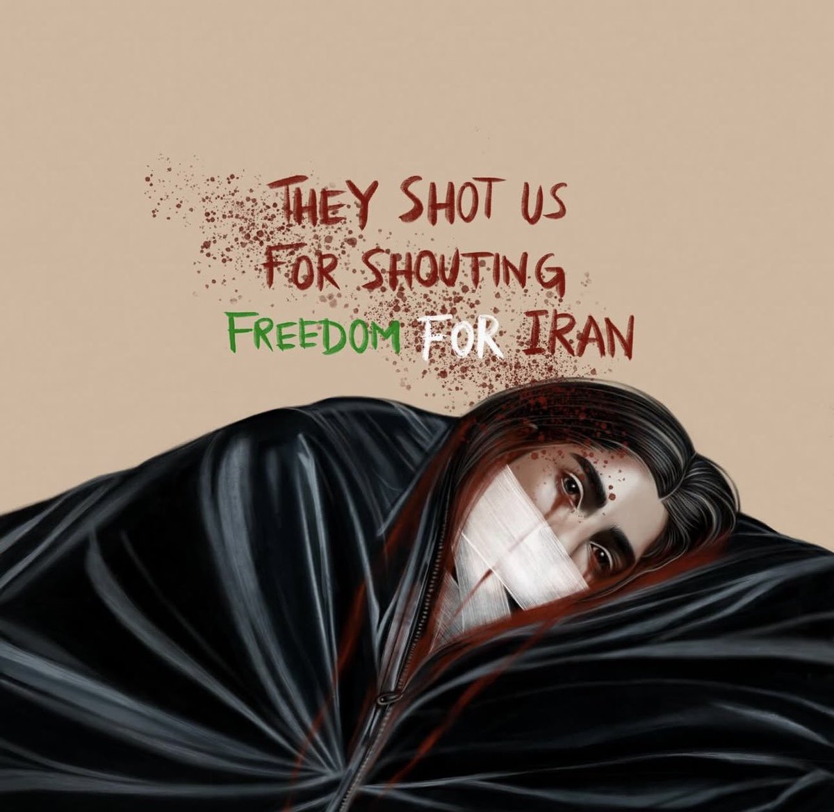 Un giovane manifestante iraniano, ferito, ha finto di essere morto per tre giorni senza acqua né cibo, nascosto in un sacco per cadaveri, per sfuggire alle forze della Repubblica Islamica. La famiglia lo ha trovato ancora vivo.

Organizzazioni per i diritti umani, ci sentite?