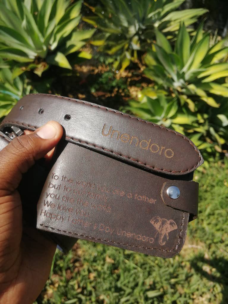 DEHWEAR's tweet photo. Dehwear Combo Alert!
Get a customized leather wallet + customized leather belt* for just $32.
Perfect gift. Premium feel. Made to last.
#Dehwear #Isikhumba #LeatherCombo #HandmadeInZW https://t.co/XVg6KUKGIG