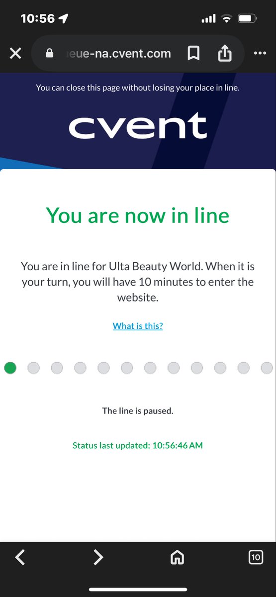Curlywaves's tweet photo. Uhhuhh why ULTA BEAUTY WORLD talking bout “the line is paused” https://t.co/6Vwp1q2N2g