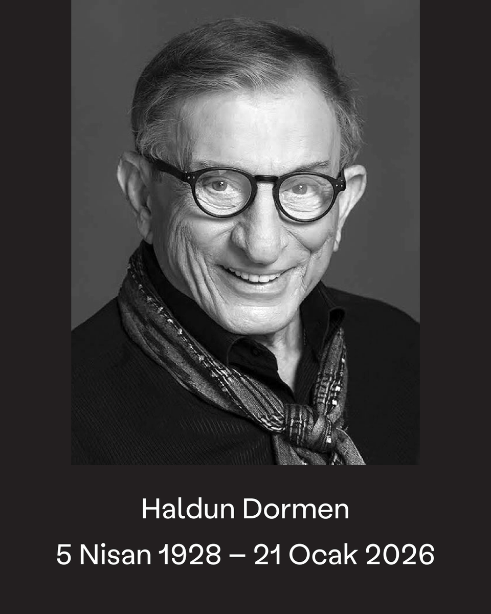4Kolon's tweet photo. Türk tiyatrosunun efsanesi   

Haldun Dormen
1928 - 2026   

Mekânı cennet olsun... https://t.co/utlaiqeJ7F