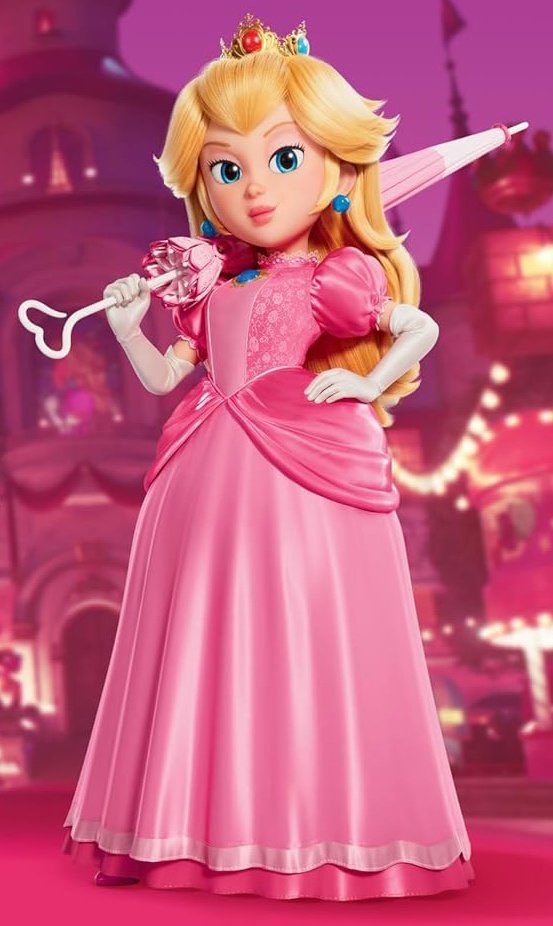 PrincessPeachTo's tweet photo. Full render of Princess Peach for The Super Mario Galaxy Movie!! https://t.co/qd0SzD7KHN